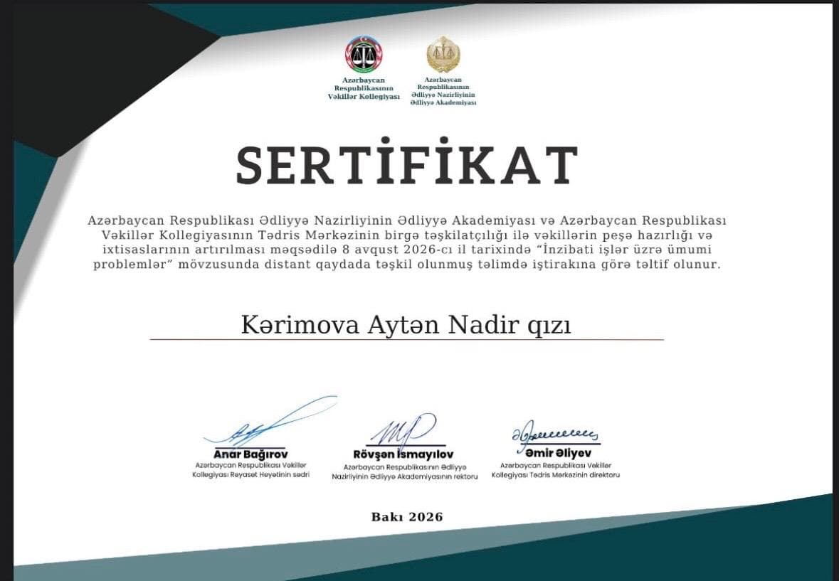 İnzibati işlər üzrə ümumi problemlər
